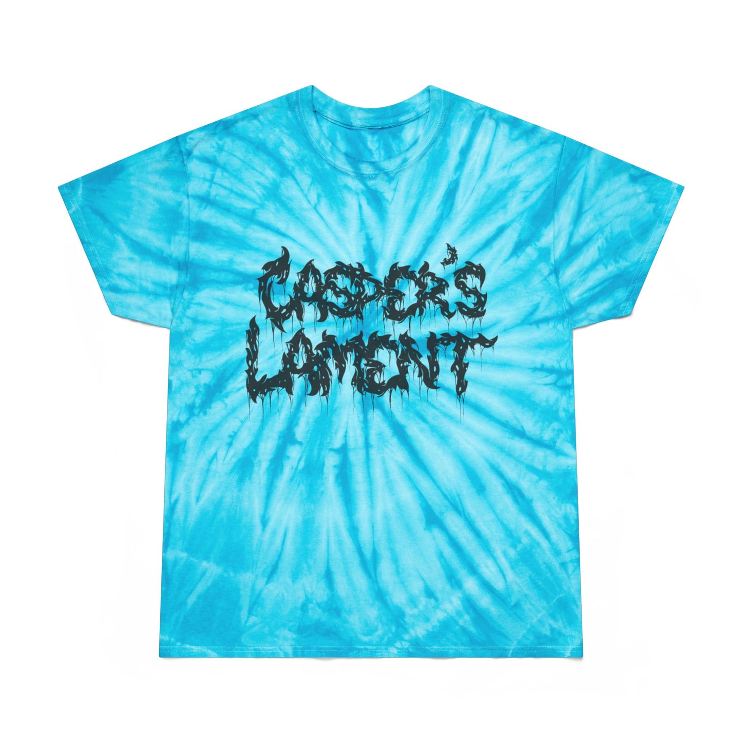 Metal Font Tie-dye Shirt