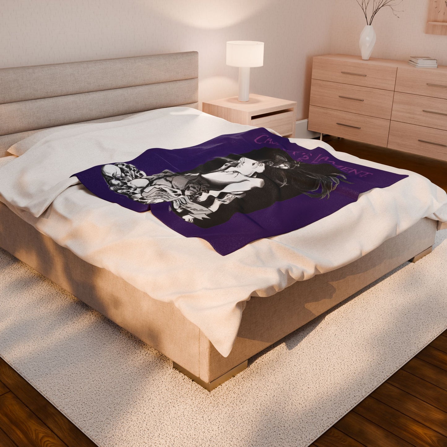 Succubus Devil Tarot Blanket