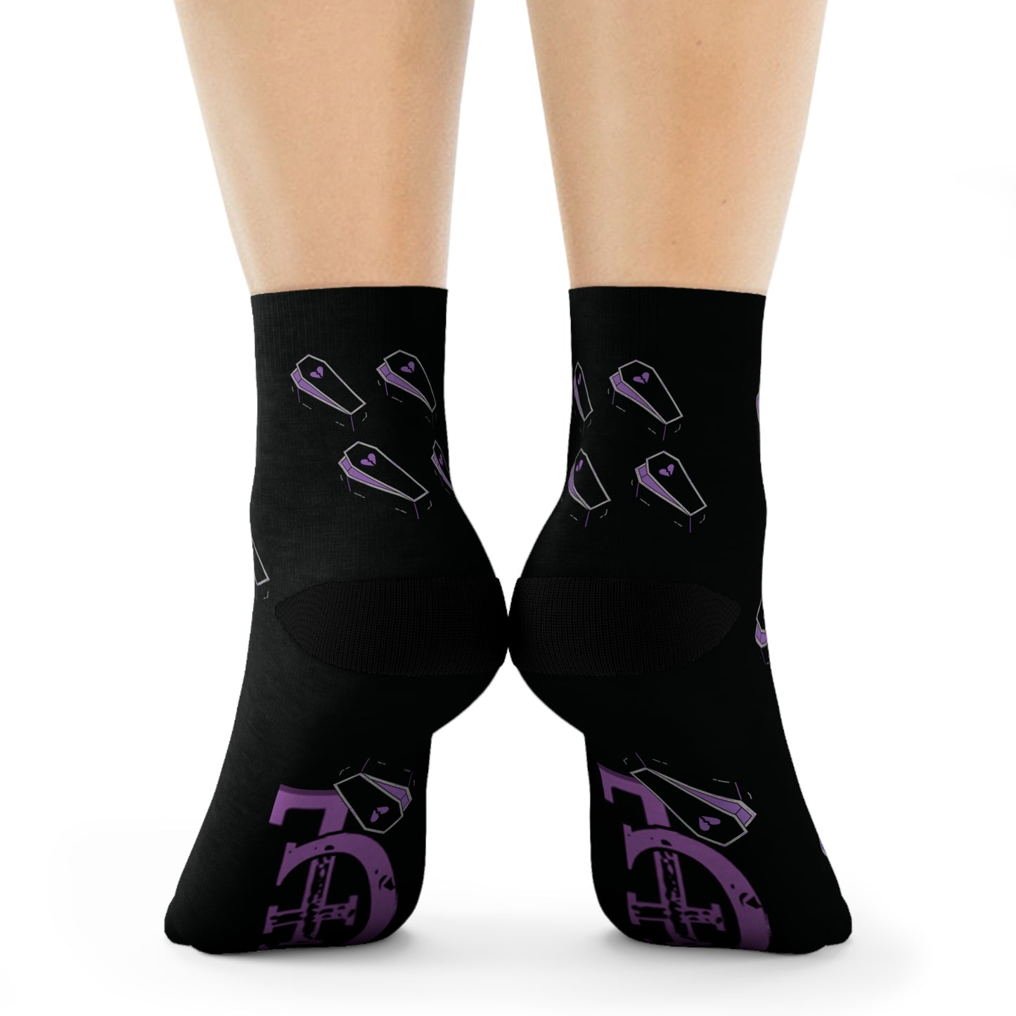 Coffin Logo Ankle Socks
