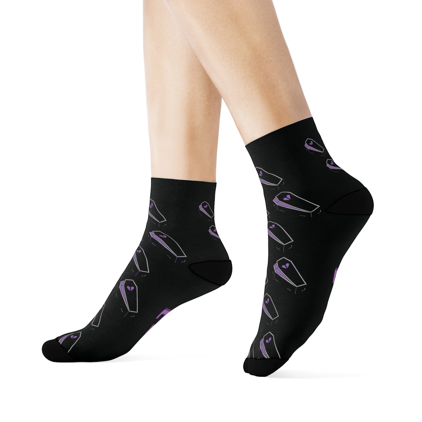 Coffin Logo Ankle Socks