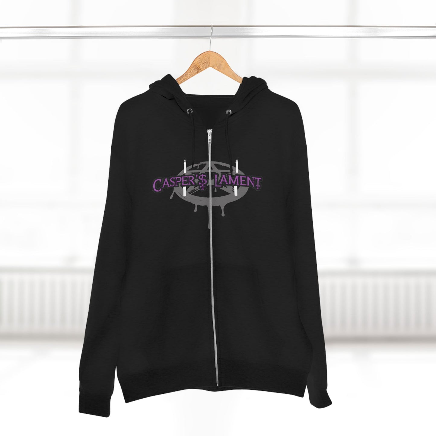 Succubus Devil Tarot Zip-Up Hoodie